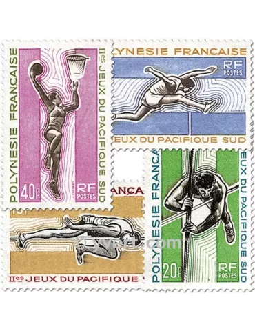 n° 42/45 -  Timbre Polynésie Poste 2