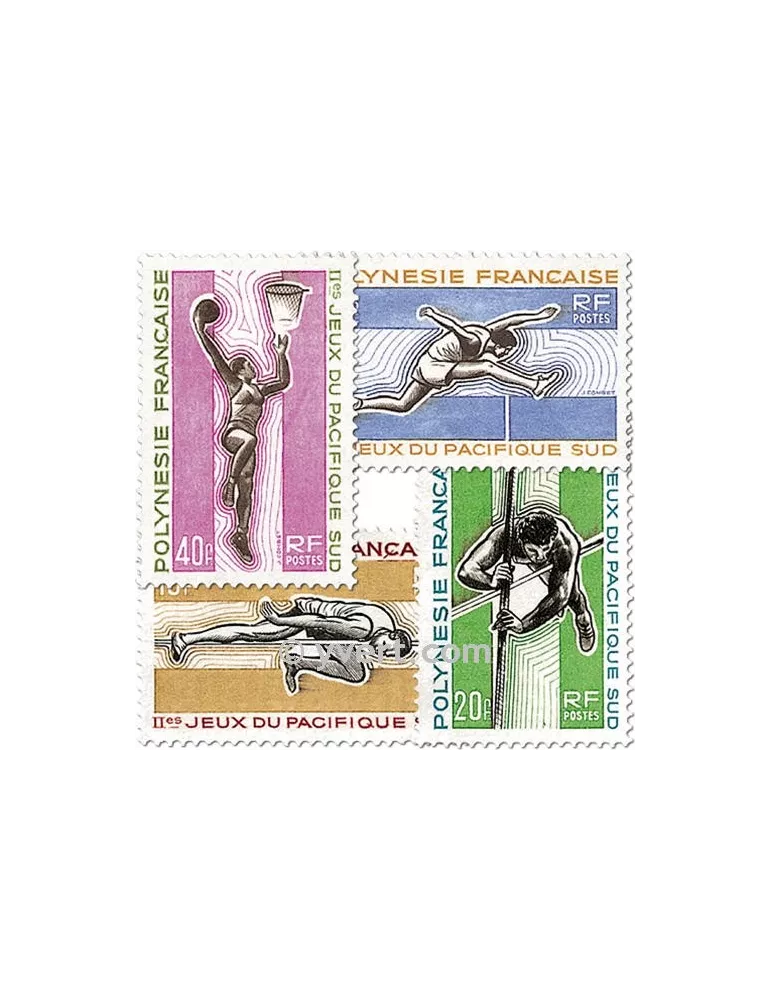n° 42/45 -  Timbre Polynésie Poste