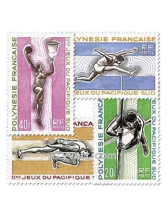 n° 42/45 -  Timbre Polynésie Poste