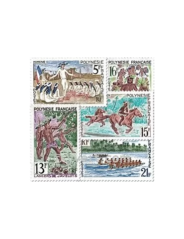 n° 47/51 -  Timbre Polynésie Poste