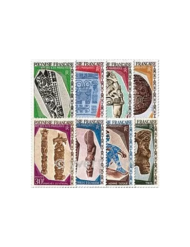 n° 52/59 -  Timbre Polynésie Poste