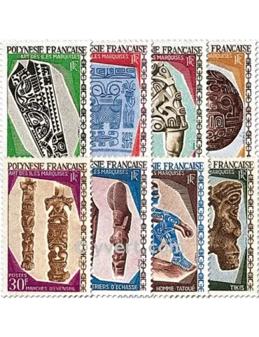n° 52/59 -  Timbre Polynésie Poste 2