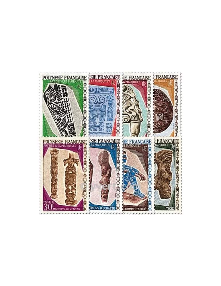 n° 52/59 -  Timbre Polynésie Poste