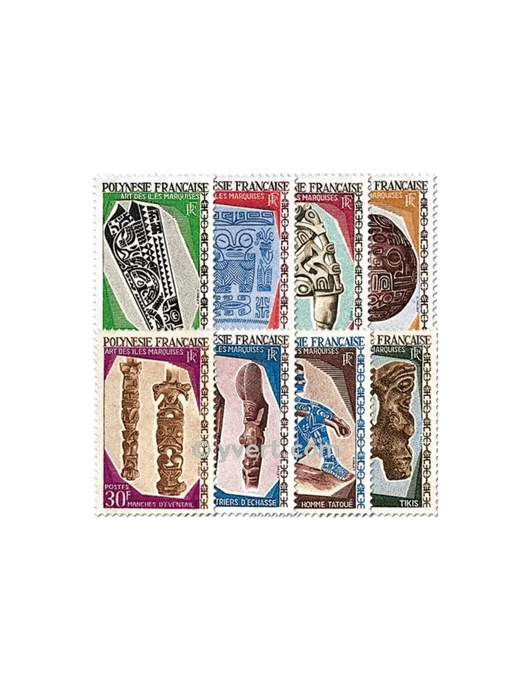 n° 52/59 -  Timbre Polynésie Poste