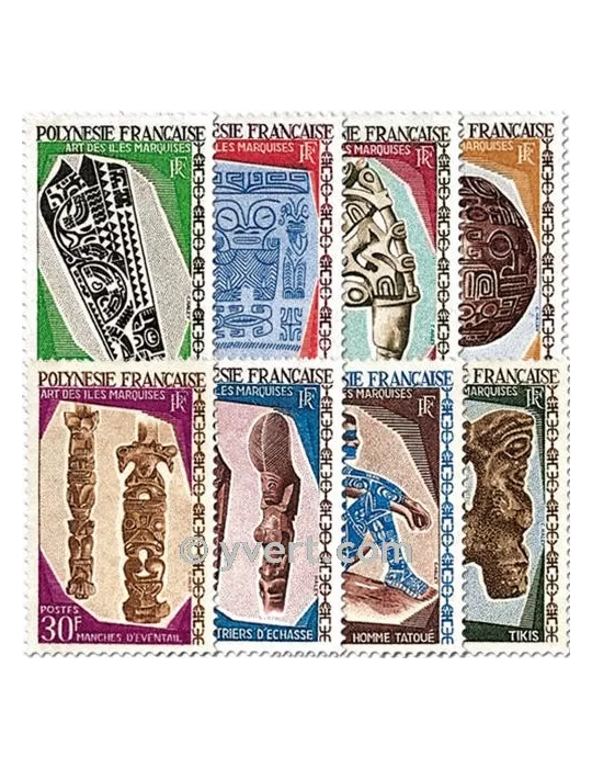 n° 52/59 -  Timbre Polynésie Poste