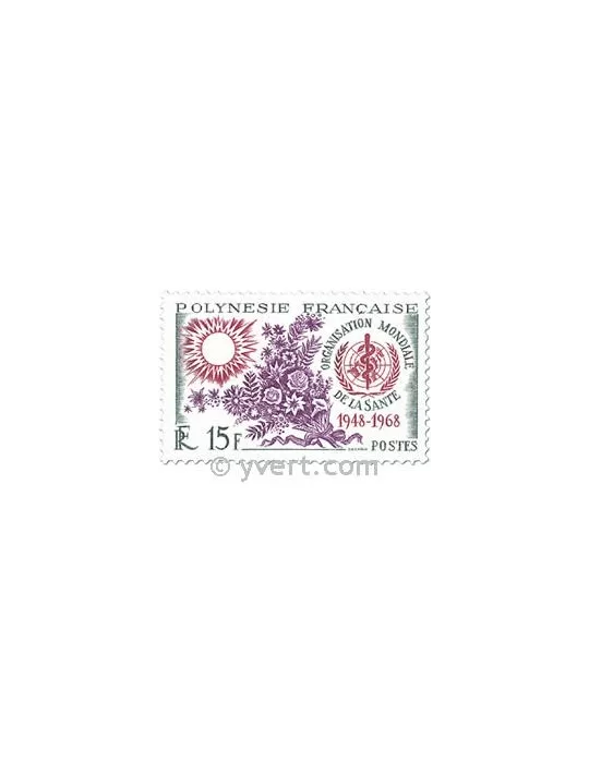n° 60/61 -  Timbre Polynésie Poste