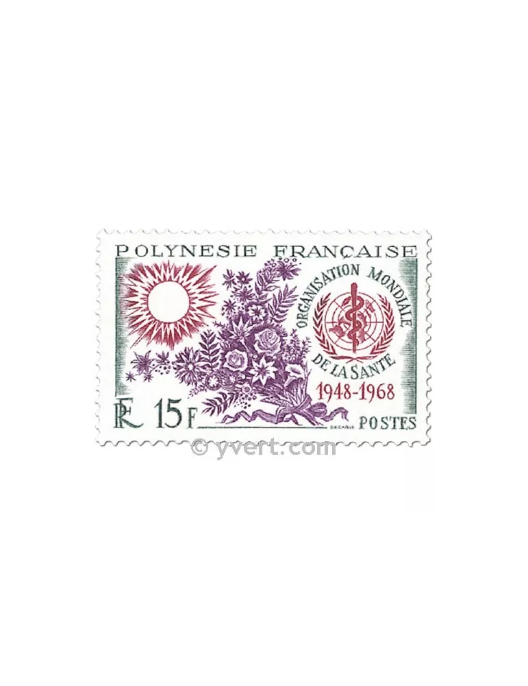 n° 60/61 -  Timbre Polynésie Poste
