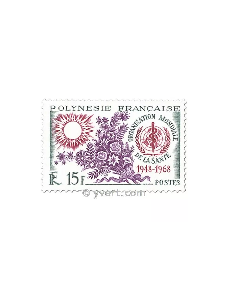 n° 60/61 -  Timbre Polynésie Poste