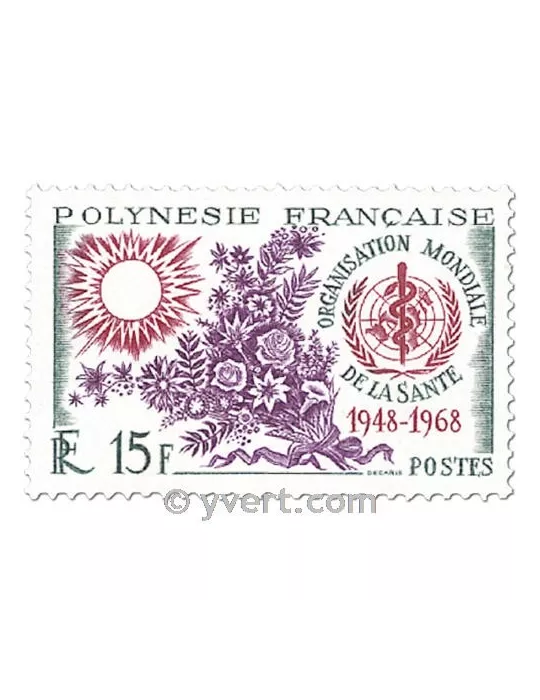 n° 60/61 -  Timbre Polynésie Poste