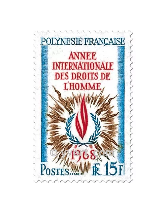 n° 62/63 -  Timbre Polynésie Poste