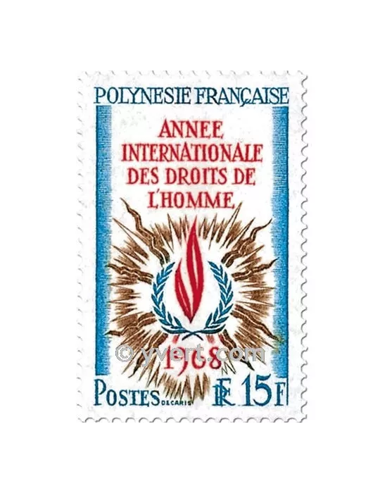 n° 62/63 -  Timbre Polynésie Poste
