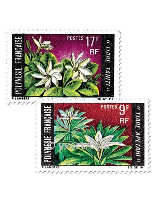 n° 64/65 -  Timbre Polynésie Poste