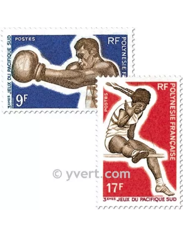 n° 66/69 -  Timbre Polynésie Poste 2