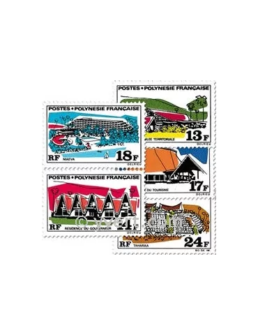 n° 72/76 -  Timbre Polynésie Poste