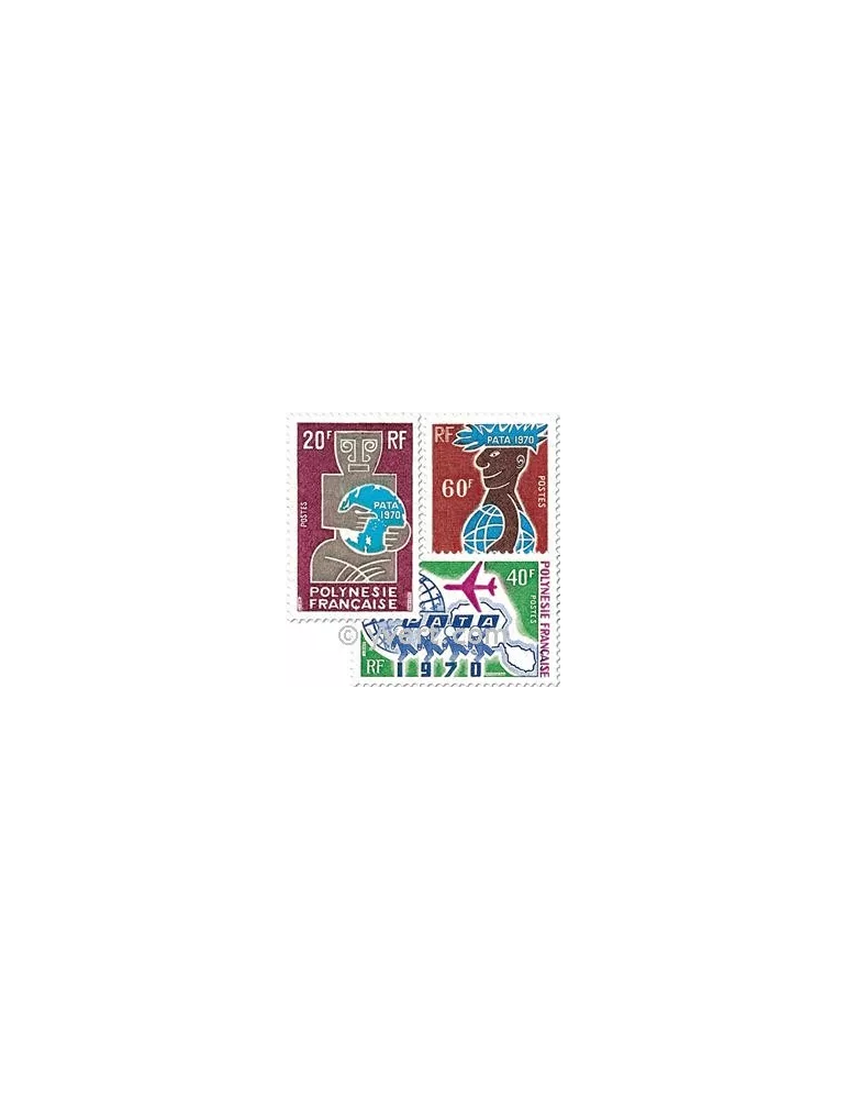 n° 77/79 -  Timbre Polynésie Poste