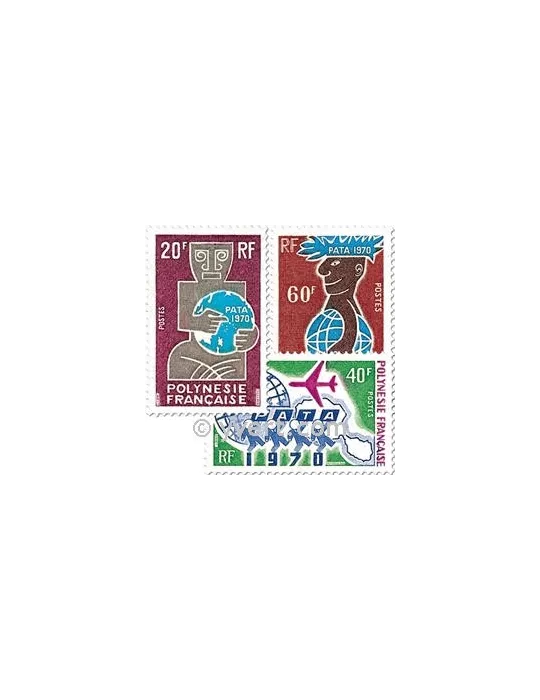 n° 77/79 -  Timbre Polynésie Poste