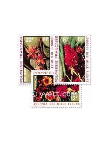 n° 83/85 -  Timbre Polynésie Poste