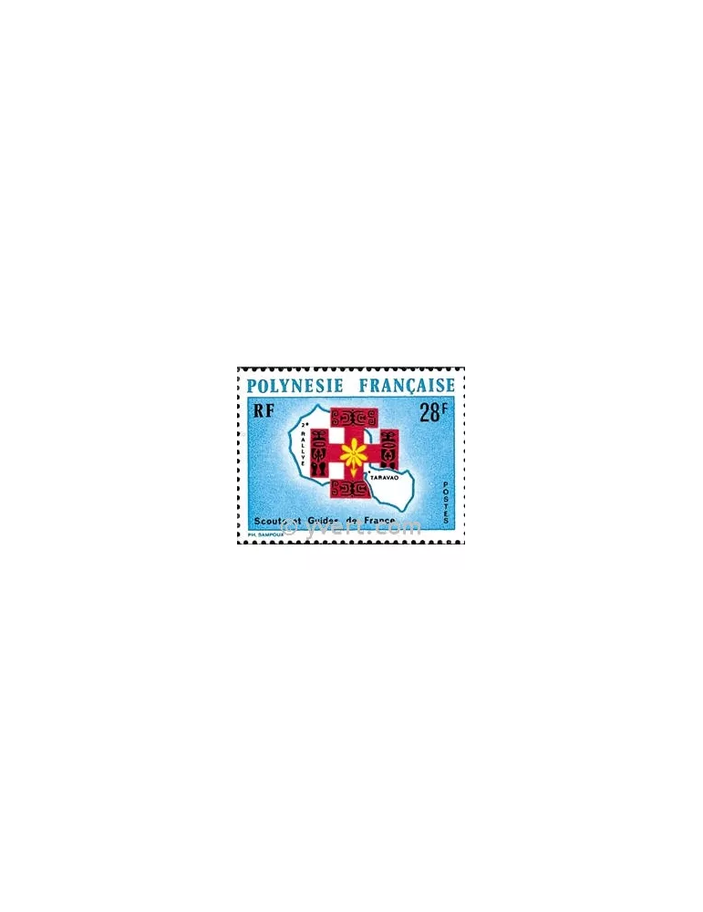 n° 91 -  Timbre Polynésie Poste