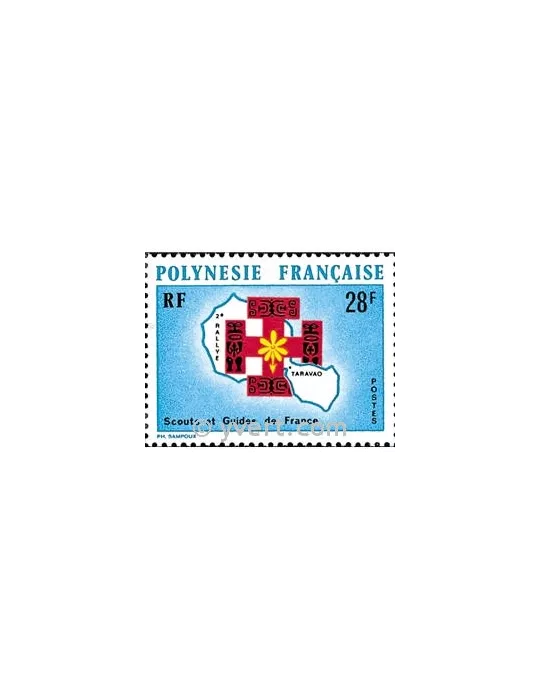 n° 91 -  Timbre Polynésie Poste