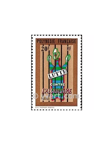 n° 92 -  Timbre Polynésie Poste