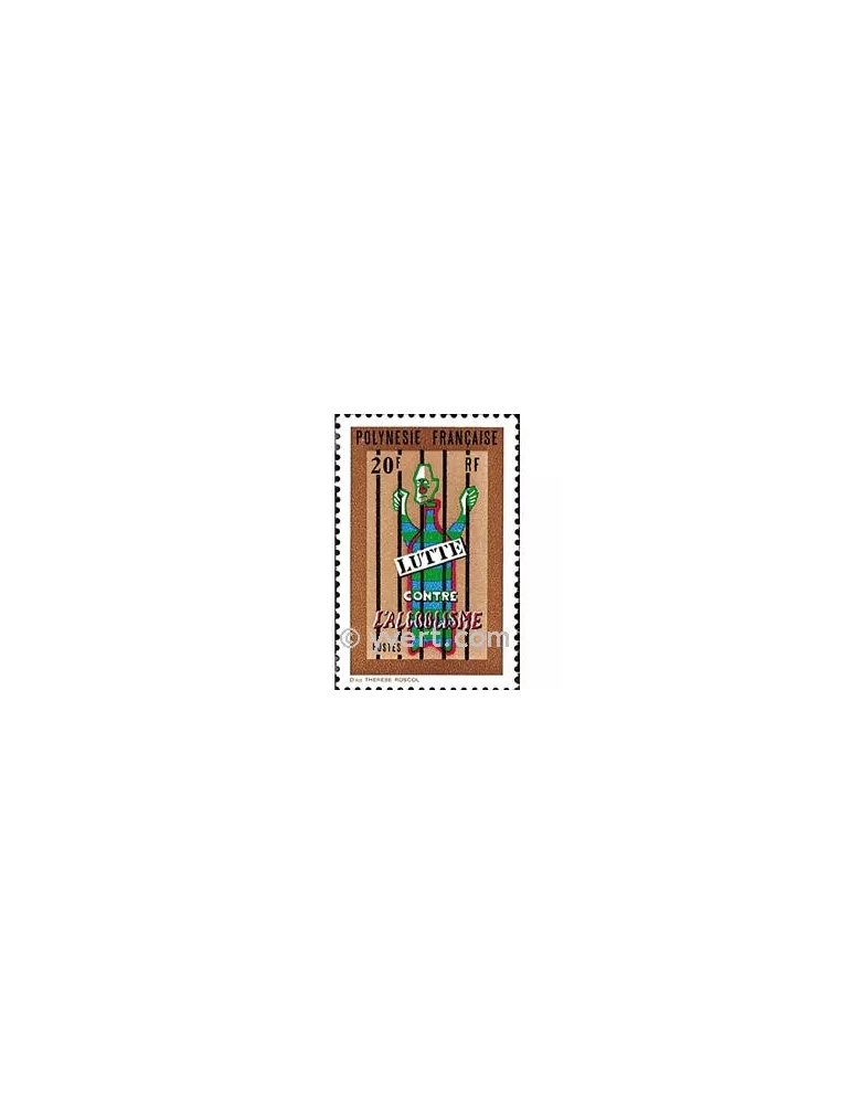 n° 92 -  Timbre Polynésie Poste