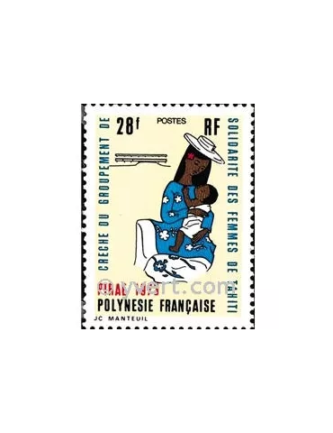 n° 93 -  Timbre Polynésie Poste