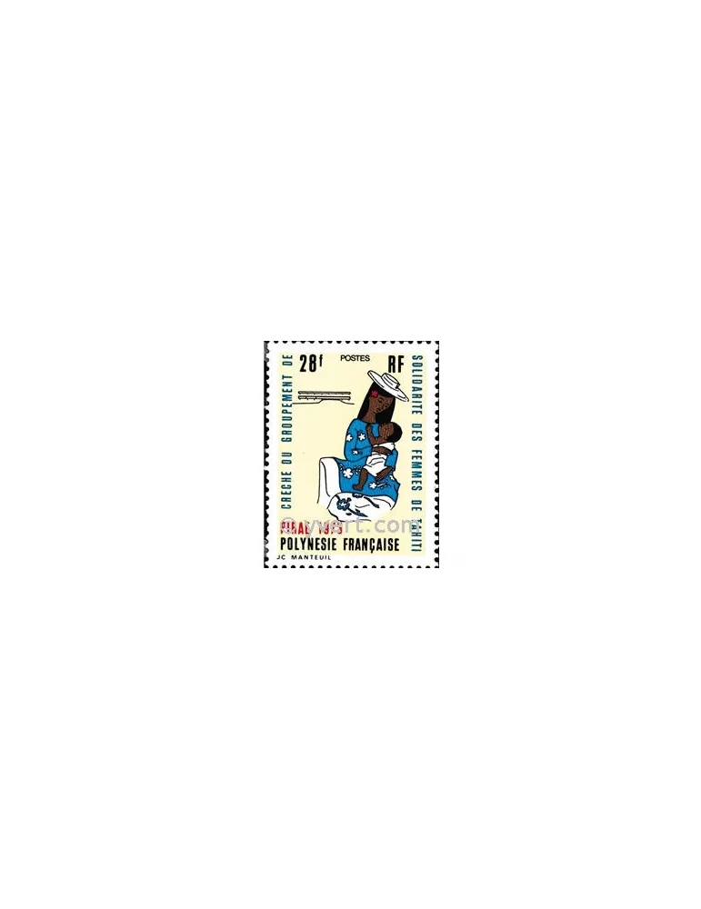 n° 93 -  Timbre Polynésie Poste