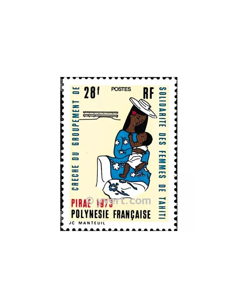 n° 93 -  Timbre Polynésie Poste
