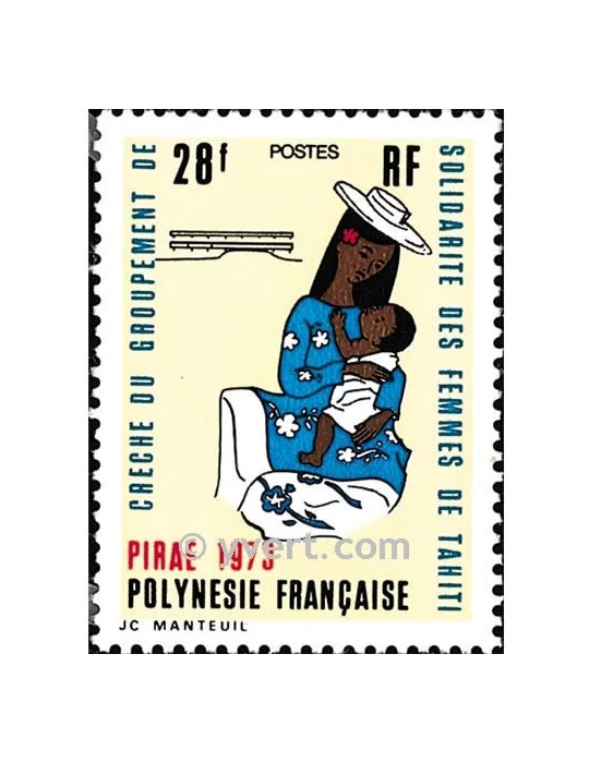 n° 93 -  Timbre Polynésie Poste