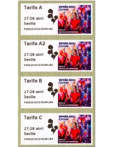 n° 198a - Timbre ESPAGNE Timbres de distributeurs