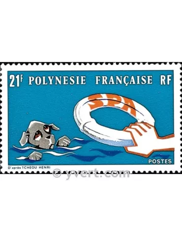 n° 96 -  Timbre Polynésie Poste 2