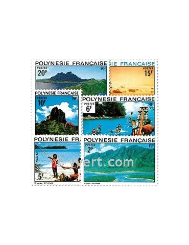 n° 97/102 -  Timbre Polynésie Poste