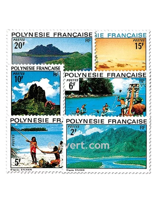 n° 97/102 -  Timbre Polynésie Poste