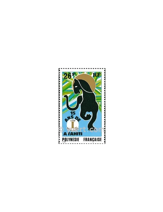 n° 104 -  Timbre Polynésie Poste