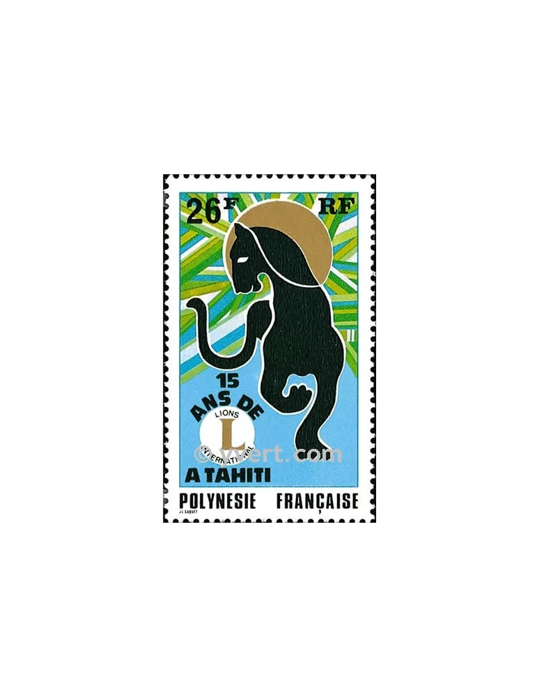 n° 104 -  Timbre Polynésie Poste