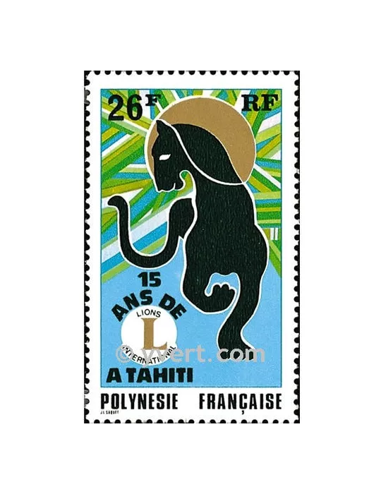 n° 104 -  Timbre Polynésie Poste