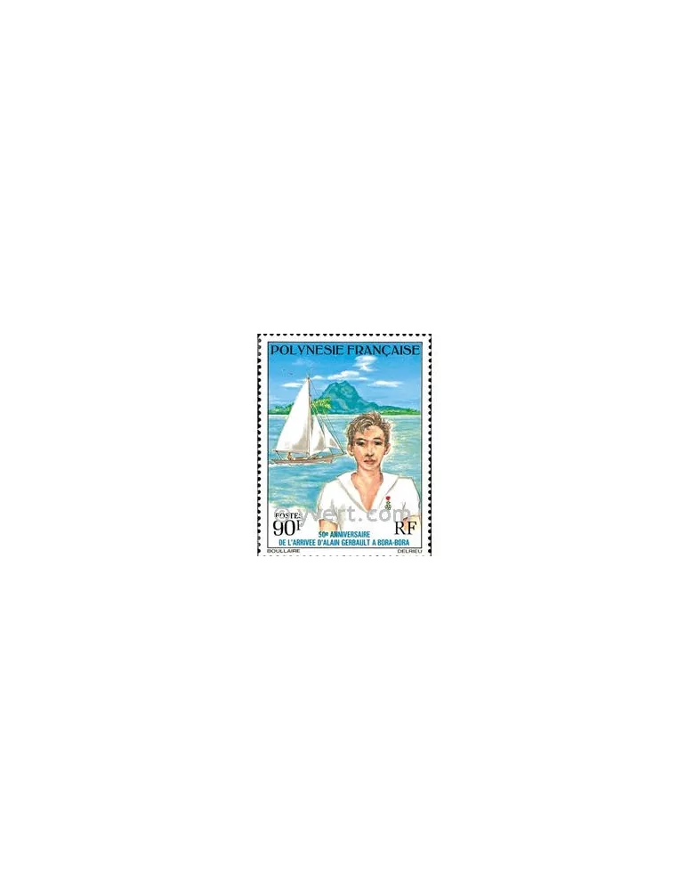n° 107 -  Timbre Polynésie Poste