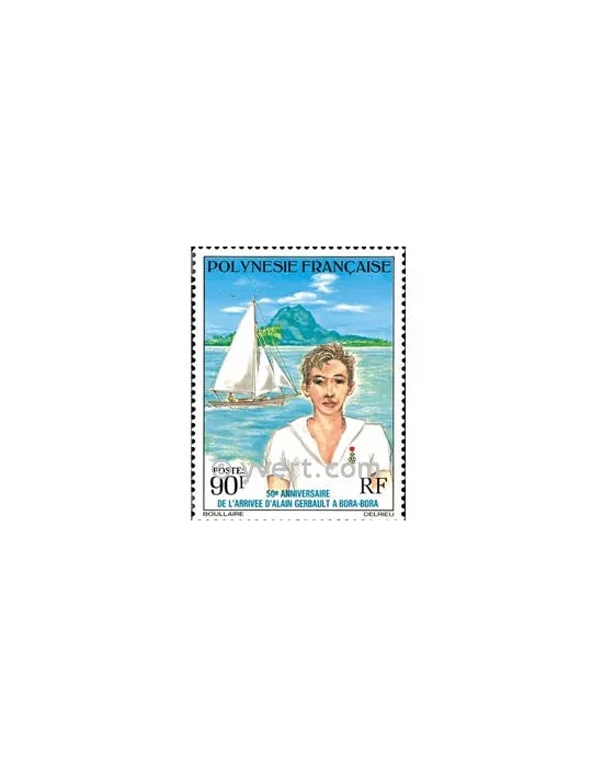 n° 107 -  Timbre Polynésie Poste