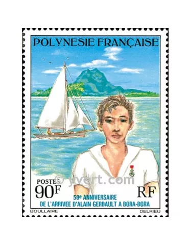 n° 107 -  Timbre Polynésie Poste 2
