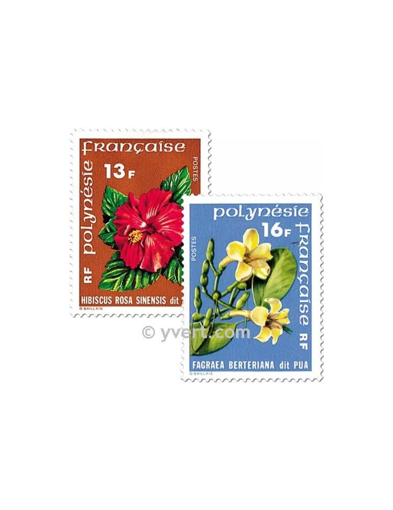 n° 119/120 -  Timbre Polynésie Poste