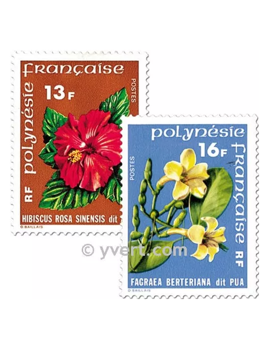 n° 119/120 -  Timbre Polynésie Poste
