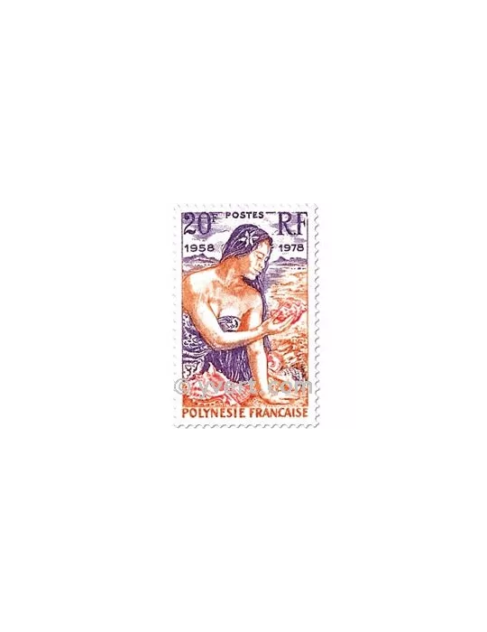 n° 121/123 -  Timbre Polynésie Poste