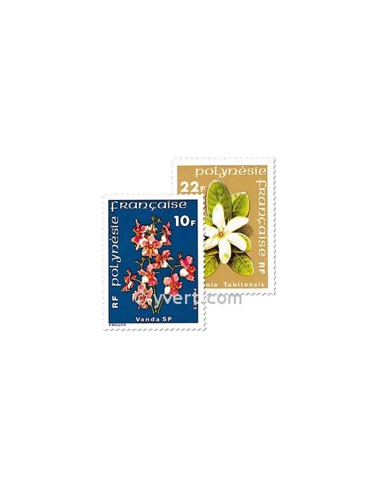 n° 128/129 -  Timbre Polynésie Poste