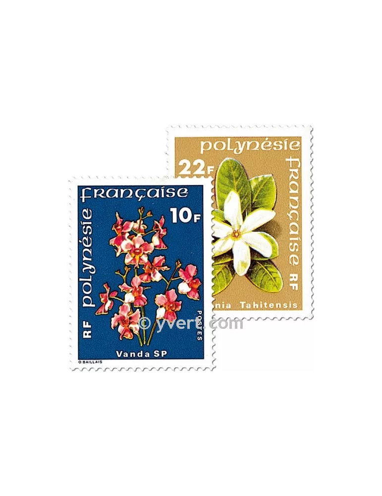 n° 128/129 -  Timbre Polynésie Poste