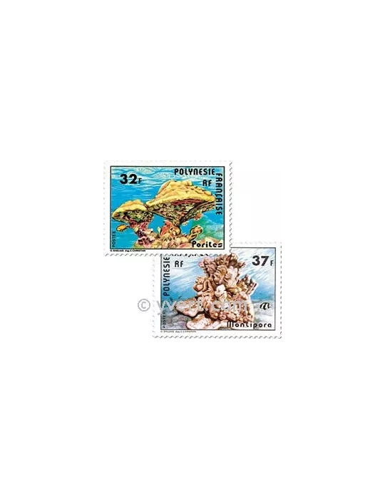 n° 130/131 -  Timbre Polynésie Poste