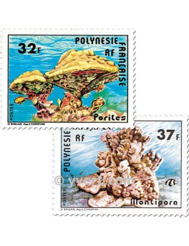n° 130/131 -  Timbre Polynésie Poste 2