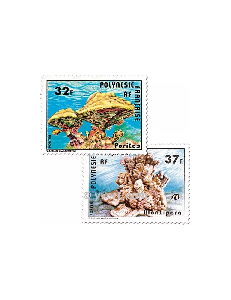 n° 130/131 -  Timbre Polynésie Poste