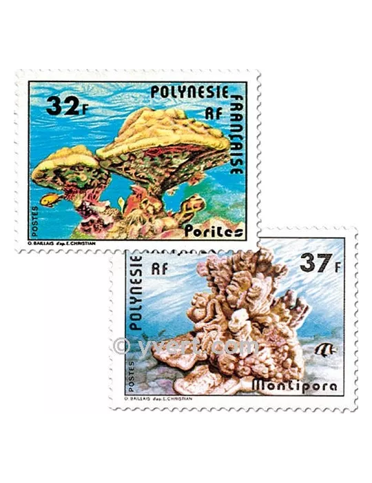 n° 130/131 -  Timbre Polynésie Poste