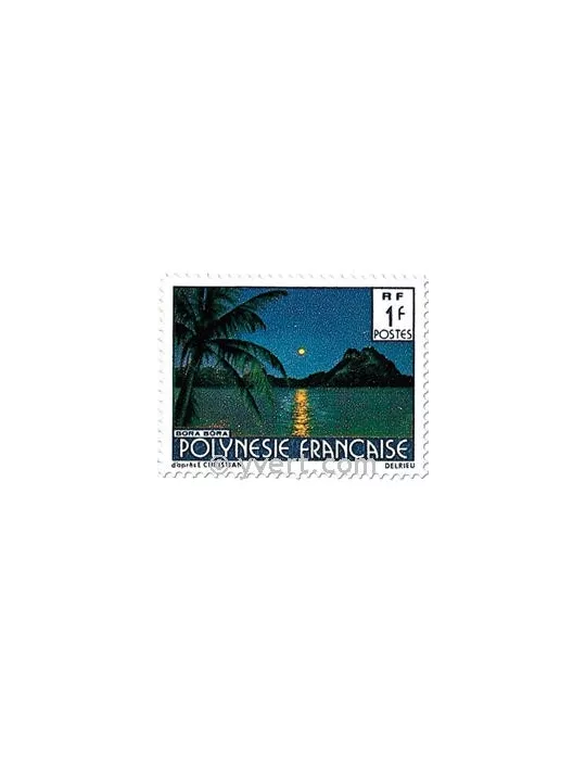 n° 132/137 -  Timbre Polynésie Poste