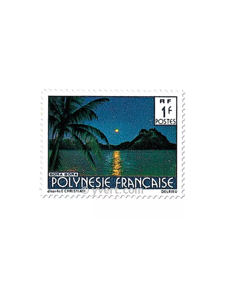 n° 132/137 -  Timbre Polynésie Poste